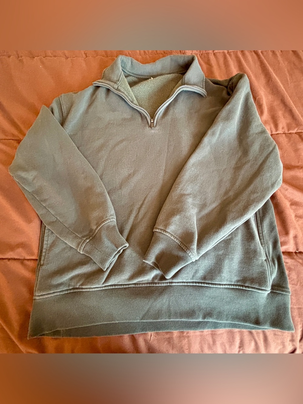 Athleta Forever Fleece 1/4 Zip Sweatshirt